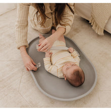 Load image into Gallery viewer, Bubble Cuddle Changing Mat - Grey
