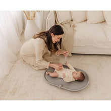 Load image into Gallery viewer, Bubble Cuddle Changing Mat - Grey
