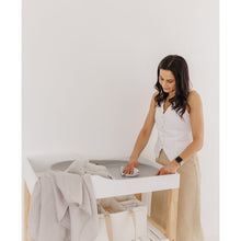 Load image into Gallery viewer, Bubble Cuddle Changing Mat - Grey
