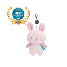 Load image into Gallery viewer, Bubble Mini Cuddly Keychain - Lily the Bunny
