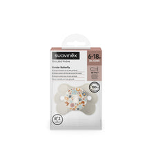 Load image into Gallery viewer, Suavinex Wonderland Butterfly SX Pro Soother 6-18 Months - Liberty Neutral
