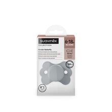 Load image into Gallery viewer, Suavinex Wonderland Butterfly SX Pro Soother 6-18months - Winter Sky
