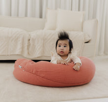 Load image into Gallery viewer, Theraline Muslin Maternity &amp; Nursing Pillow - Terracotta
