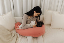Load image into Gallery viewer, Theraline Muslin Maternity &amp; Nursing Pillow - Terracotta
