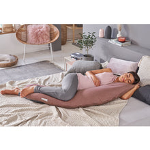Load image into Gallery viewer, Theraline Muslin Maternity &amp; Nursing Pillow - Light Grey
