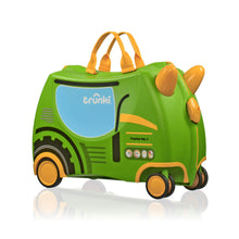 Load image into Gallery viewer, Trunki Glide Ride-on Luggage - Tilly the Tractor

