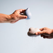 Load image into Gallery viewer, Ubbi Cloud and Droplet Bath Toys - Cloudy Blue
