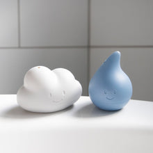 Load image into Gallery viewer, Ubbi Cloud and Droplet Bath Toys - Cloudy Blue
