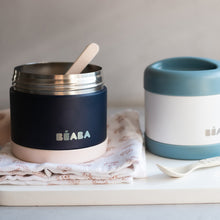 Load image into Gallery viewer, Béaba Stainless Steel Isothermal Portion 500ml - Light Pink / Night Blue (5)
