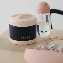 Load image into Gallery viewer, Béaba Stainless Steel Isothermal Portion 500ml - Light Pink / Night Blue (7)
