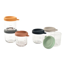 Load image into Gallery viewer, Beaba Glass Portion Jars 250ml 6 Pack
