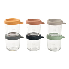 Load image into Gallery viewer, Beaba Glass Portion Jars 250ml 6 Pack
