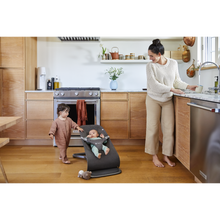 Load image into Gallery viewer, Ergobaby Evolve 3 in 1 Bouncer - Charcoal Grey
