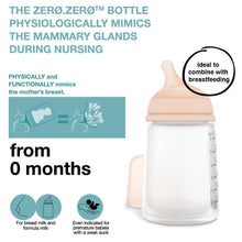 Load image into Gallery viewer, Suavinex Zero Zero Anti Colic Bottle 270ml - Medium Flow 3M+
