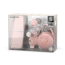 Load image into Gallery viewer, Suavinex Bonhomia Baby Gift Set - Owl Pink
